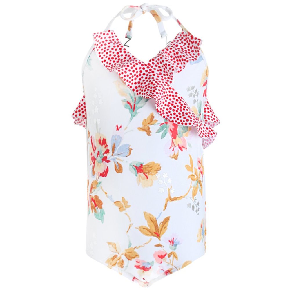 Zimmermann Belle Flounce Swimsuit NWT